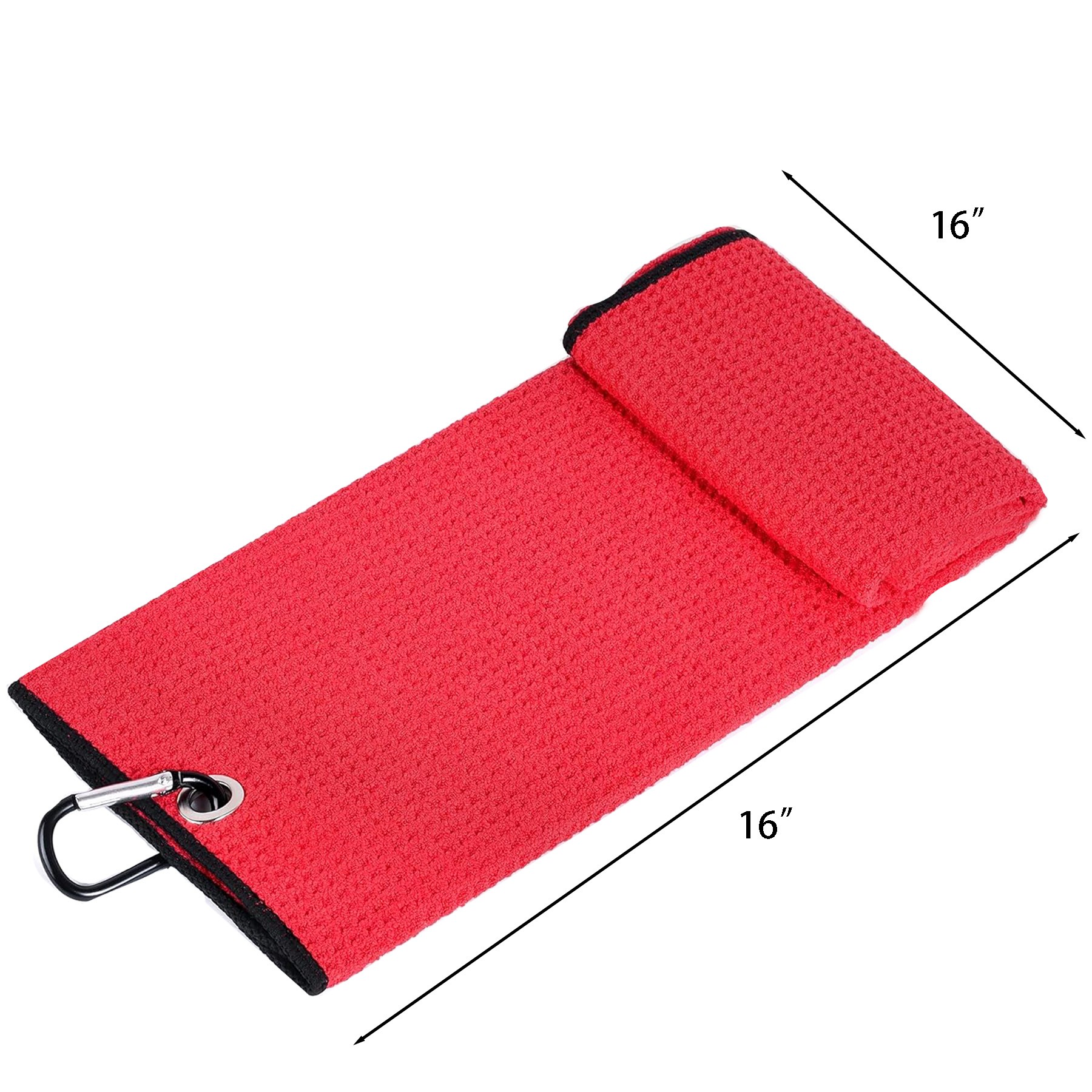 16 Inch Picks Microfiber Golf Towel 16