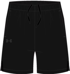 UA Unstoppable Woven Girls' Shorts 4