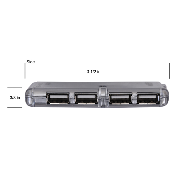 Holly Avenue 4 Ports Slim Hub