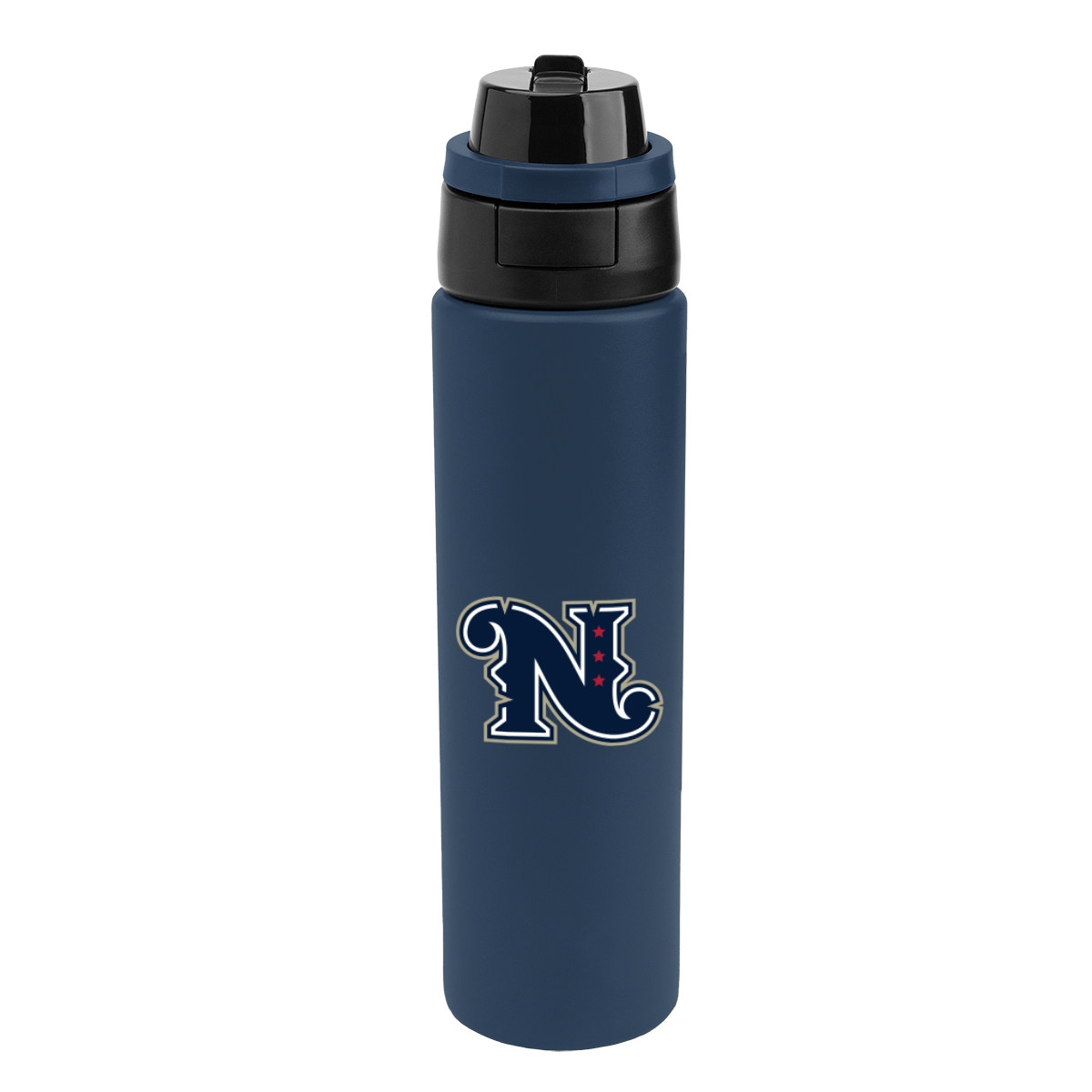 32 Oz. Pop Sip & Chug Recycled Single Wall Stainless Steel Bottle, custom water bottle with logo imprint 2