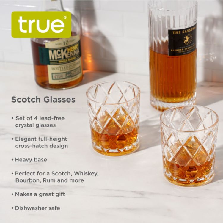 True® Scotch Glass, set of 4 9