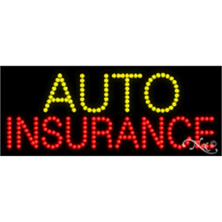 Auto Insurance LED Sign 2