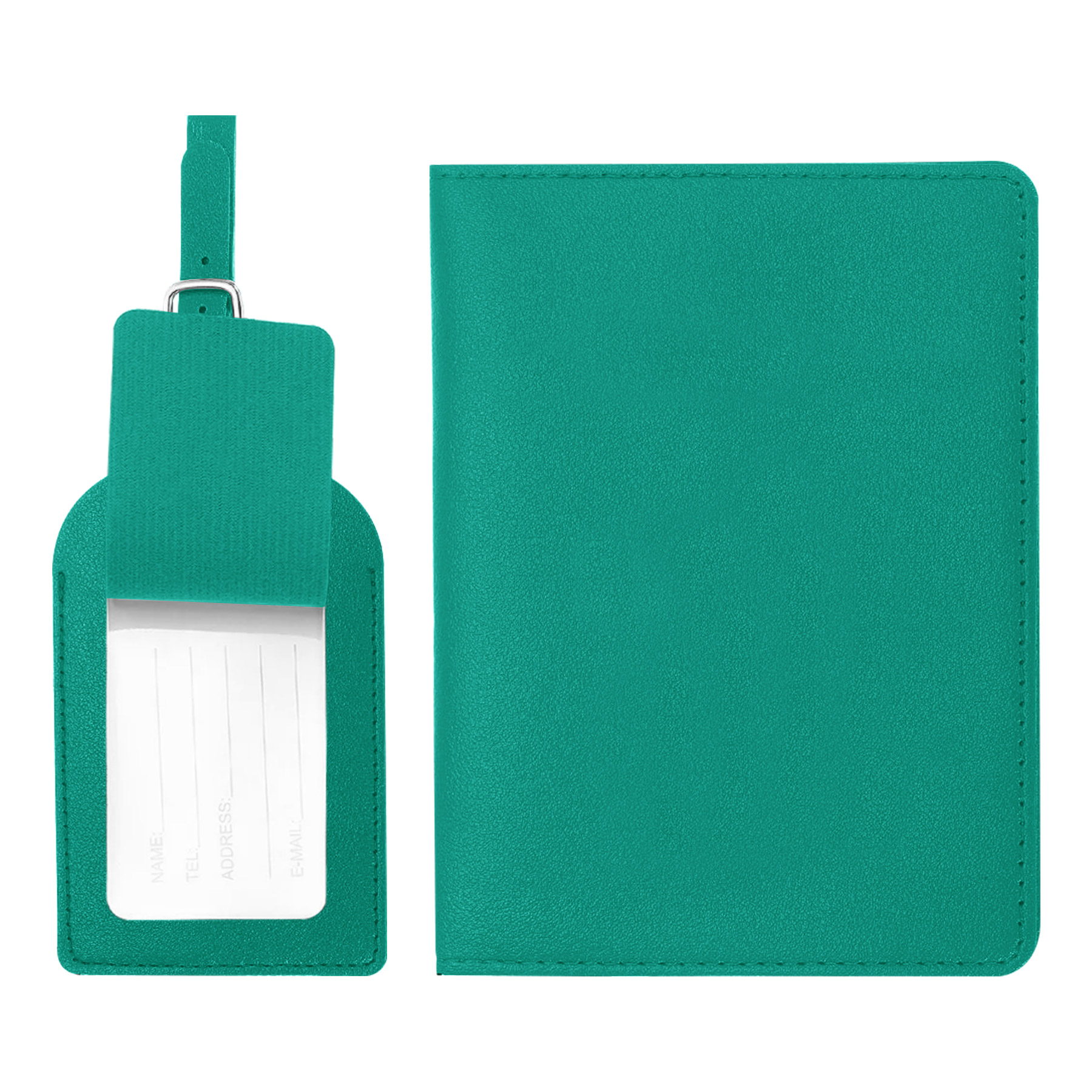 PU Passport Cover and Luggage Tag Set 18