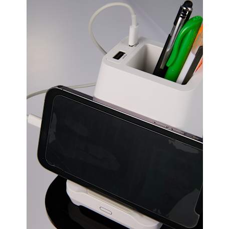 Desk Mate Organizer with Bluetooth Speaker and Hub 42