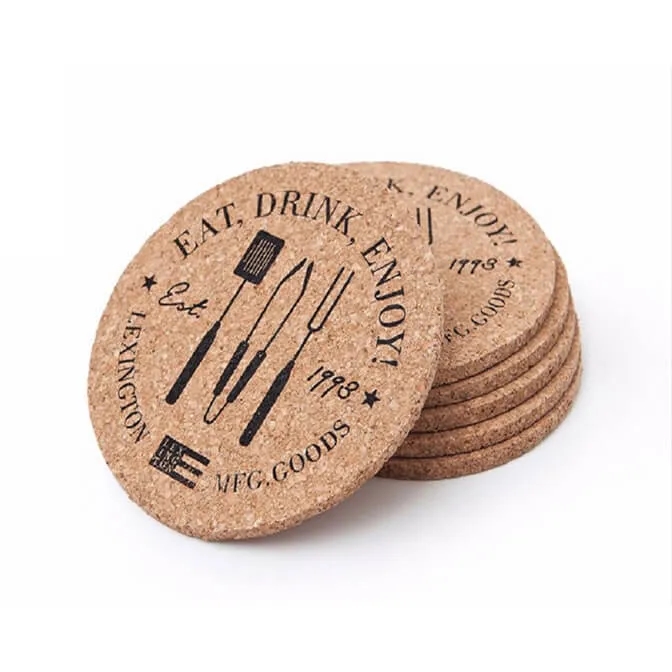 Cork Coasters 5