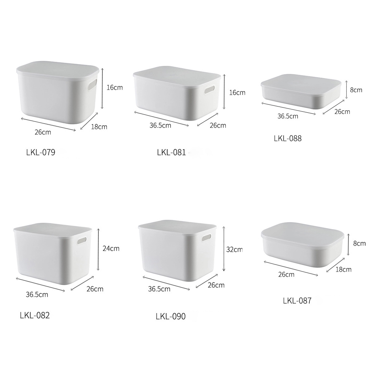Plastic Storage Box With Cover 3