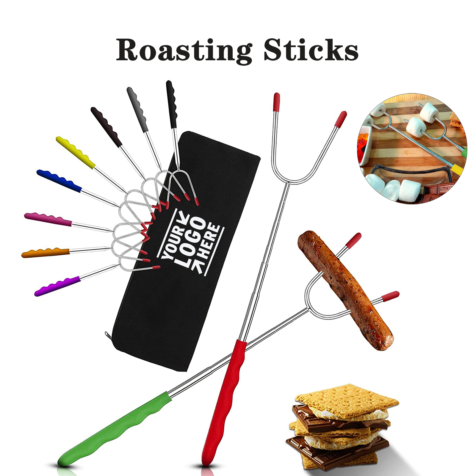 10 Pack Long 45 Inch Smores Sticks 2