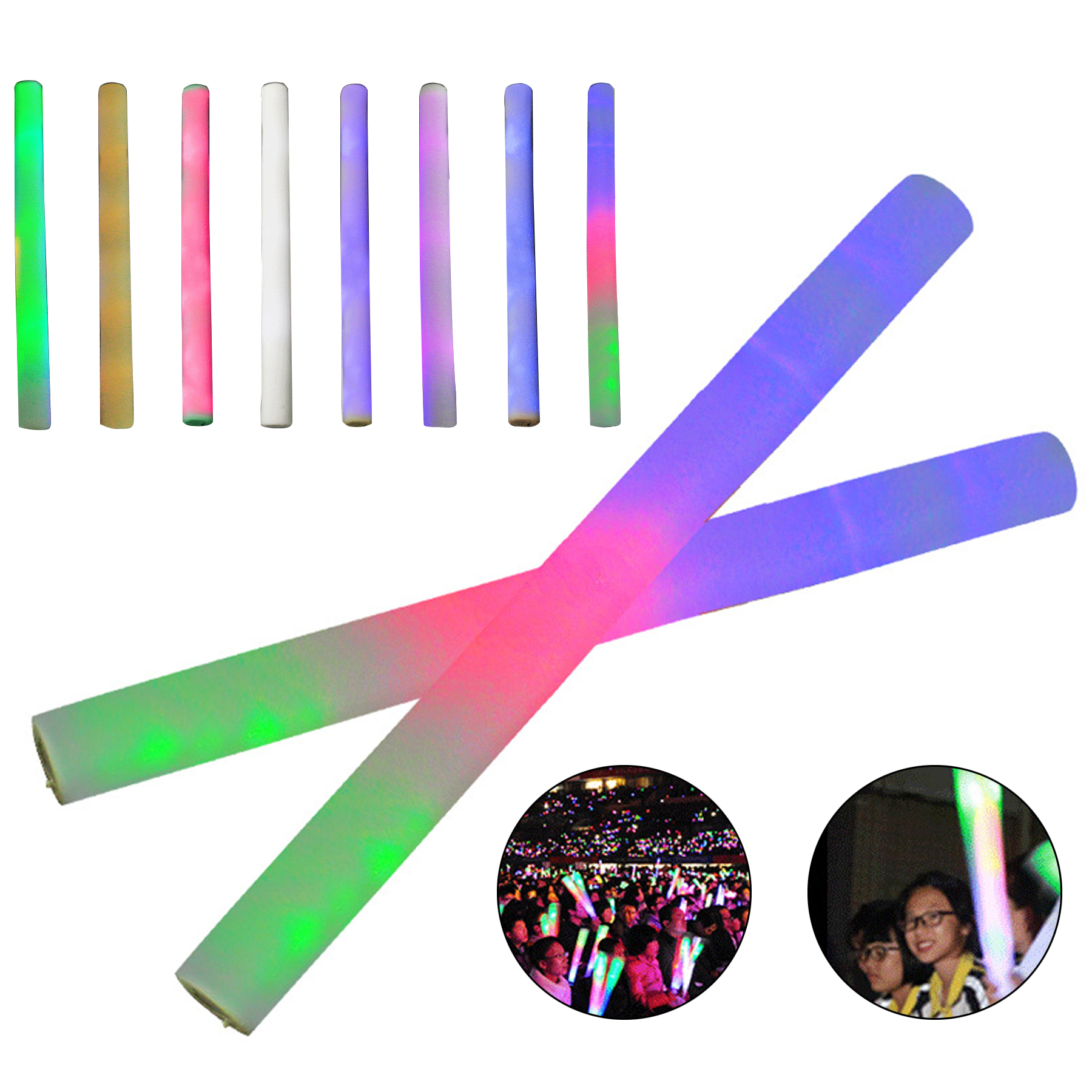 LED Foam Glow Baton 2