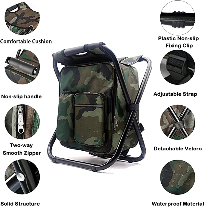 Remington Cooler Backpack Chair 3