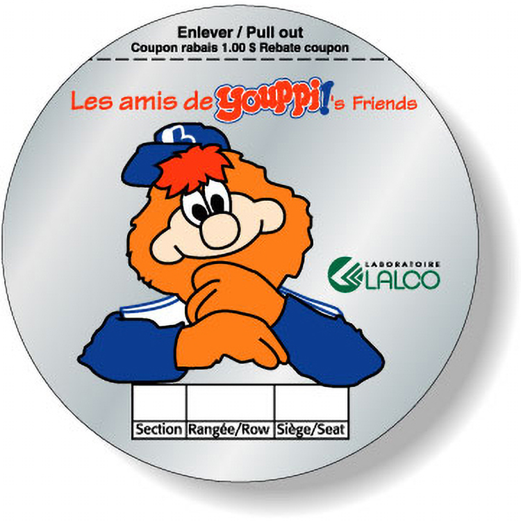 Bright Silver Foil Paper Roll Labels Stock Circle (2.5" Dia.)