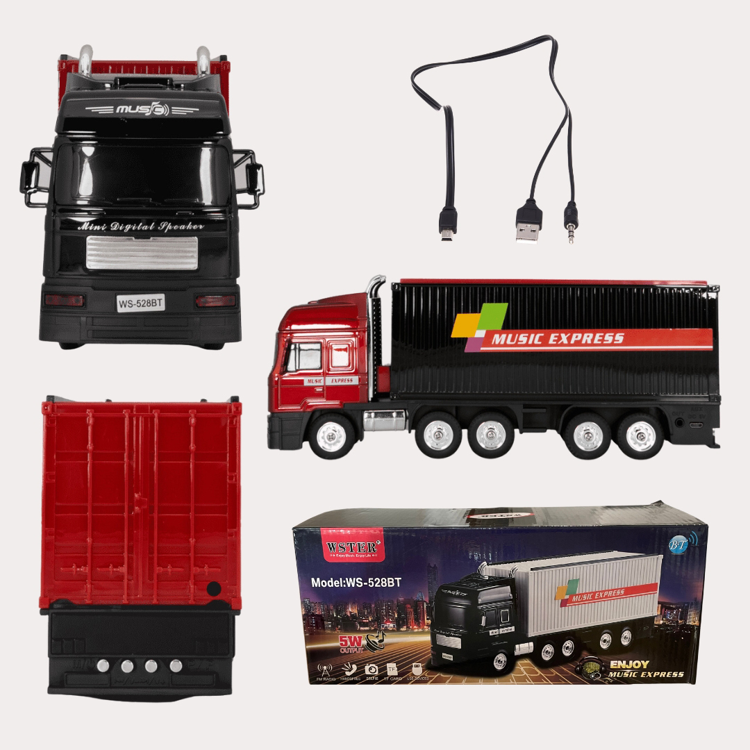SonicWave Drive Truck-Shaped Bluetooth Speaker 8