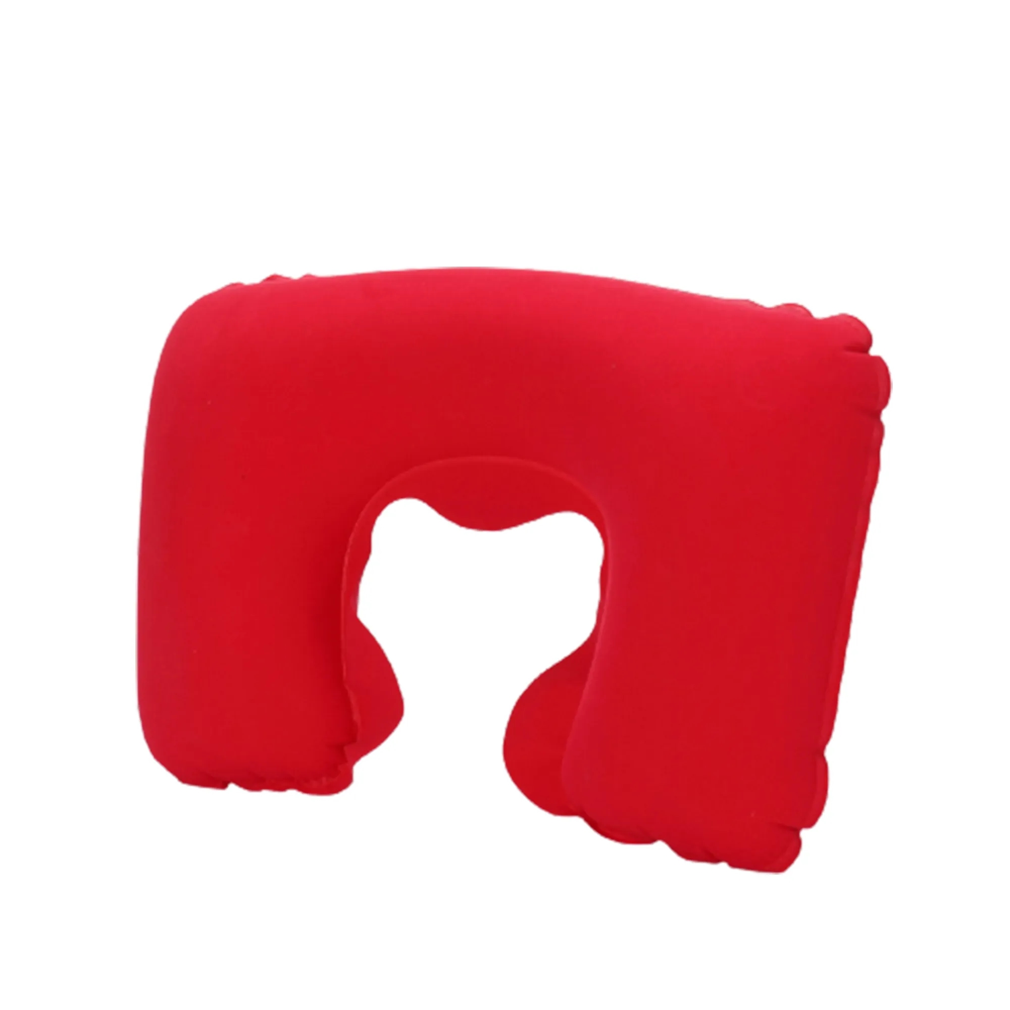 U-Shaped Flocked Fabric Inflatable Pillow 4