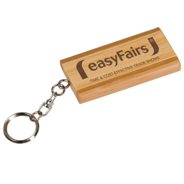 Eco-friendly 2GB Bamboo USB Flash Drive Keychain 2