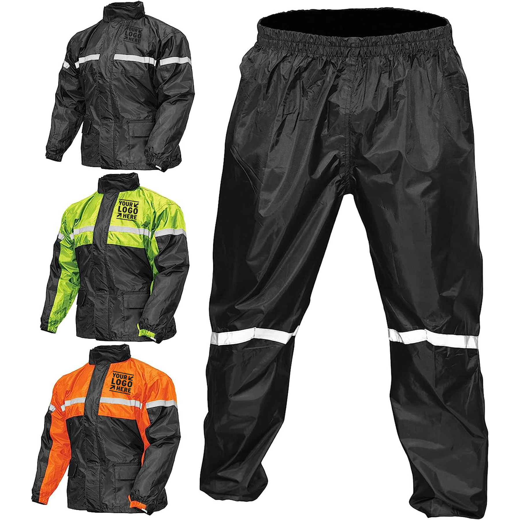 High Visibility Reflective Stormrider Rain Suit 2
