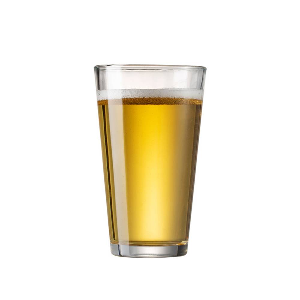 Wide-mouth Glass Beer Mug 2