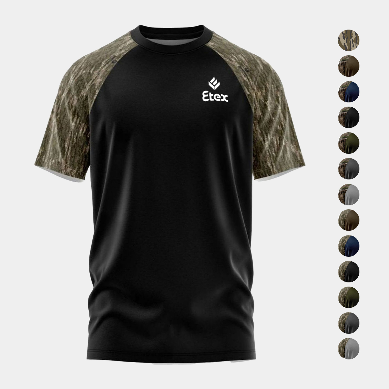 Mossy Oak® Men's Raglan 4.4 oz. Polyester Interlock T-Shirt 1