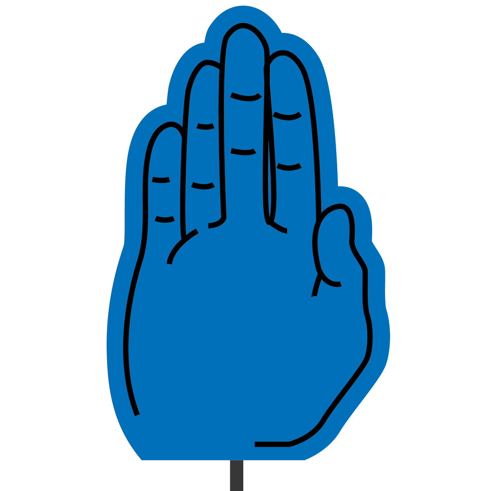 Foam Hand Topper 2