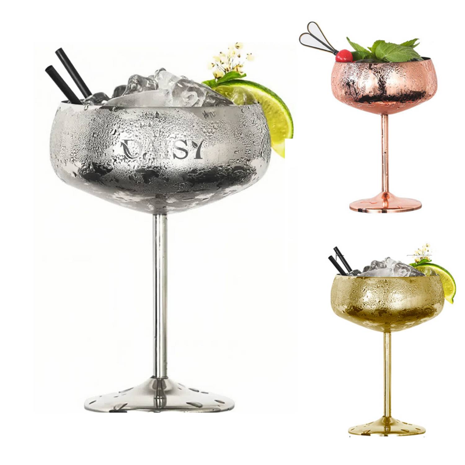 15 oz Copper Cocktail Glasses 1
