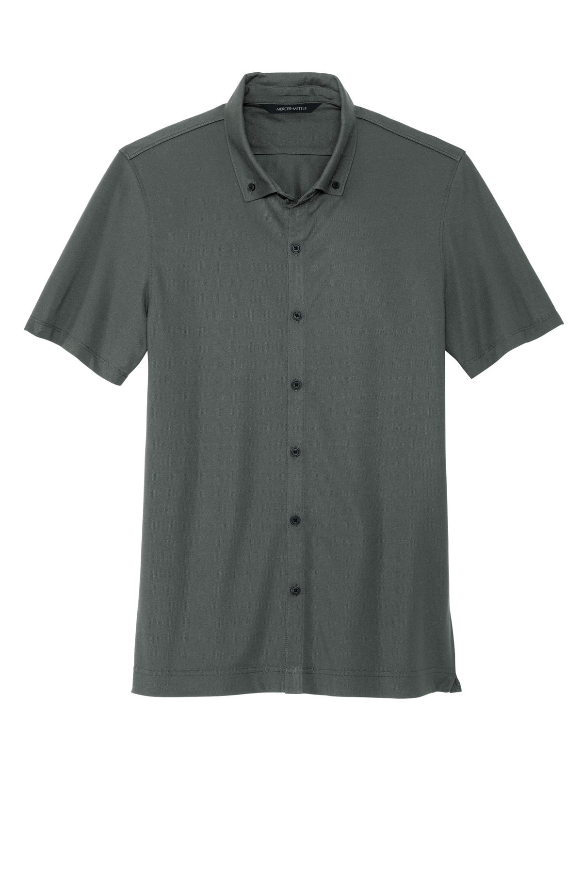 Mercer+Mettle Stretch Pique Full-Button Polo MM1006 36