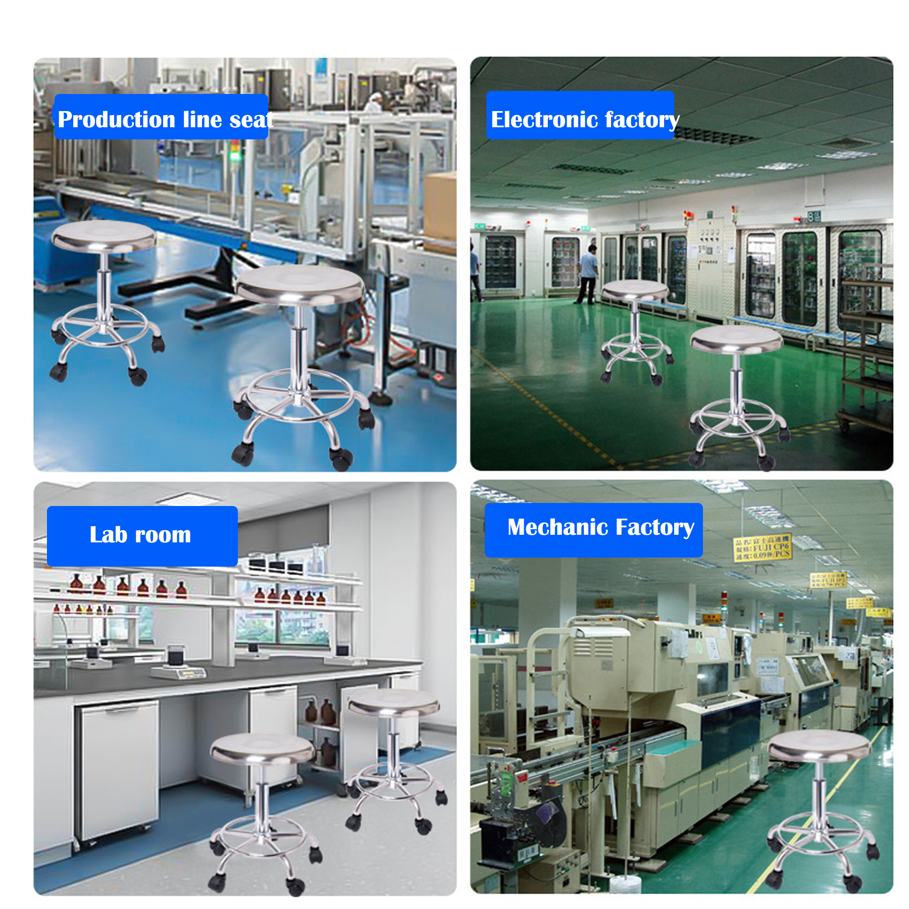 Stainless Steel Bar Stool 3