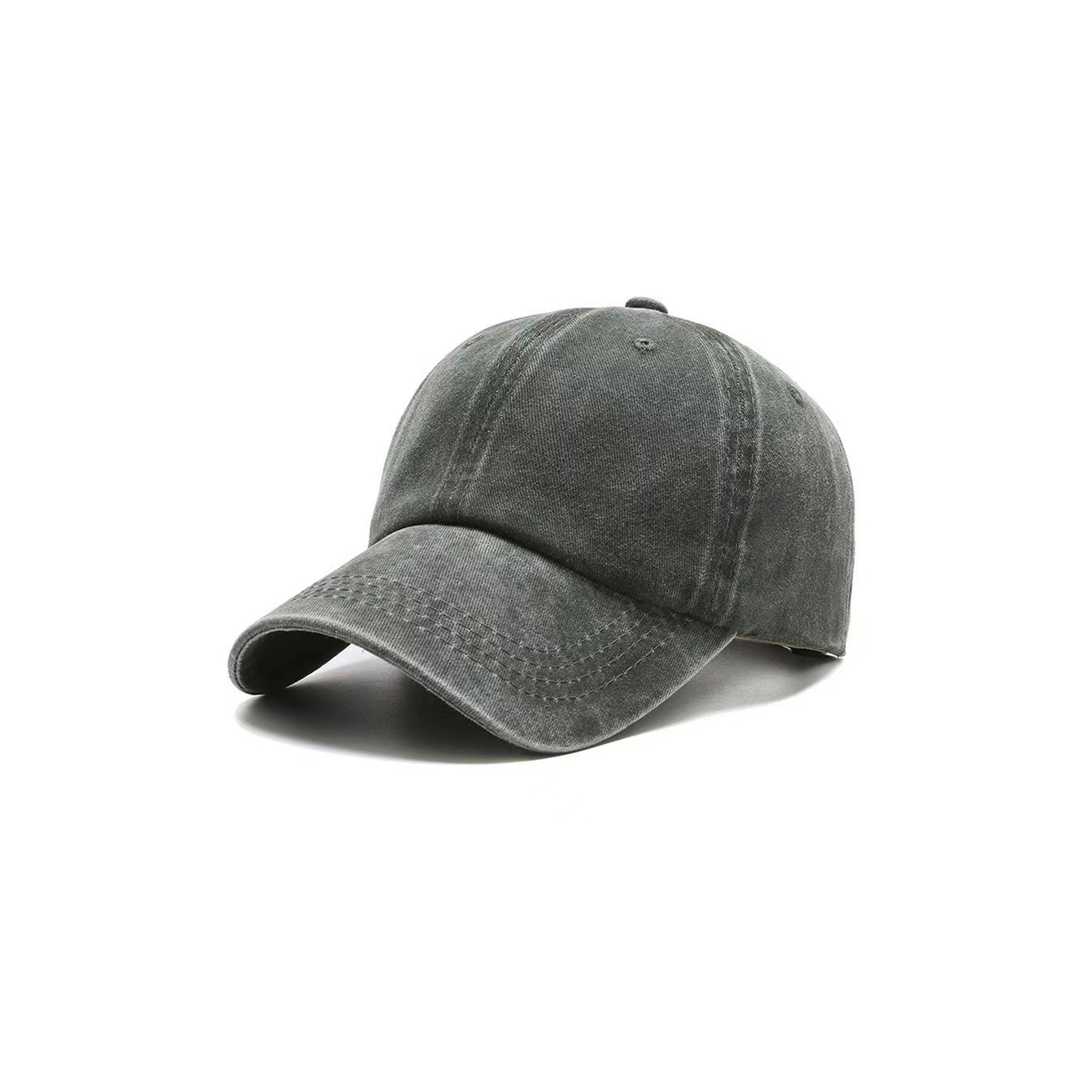 Cotton Adjustable Baseball Cap With Metal Buckle 10