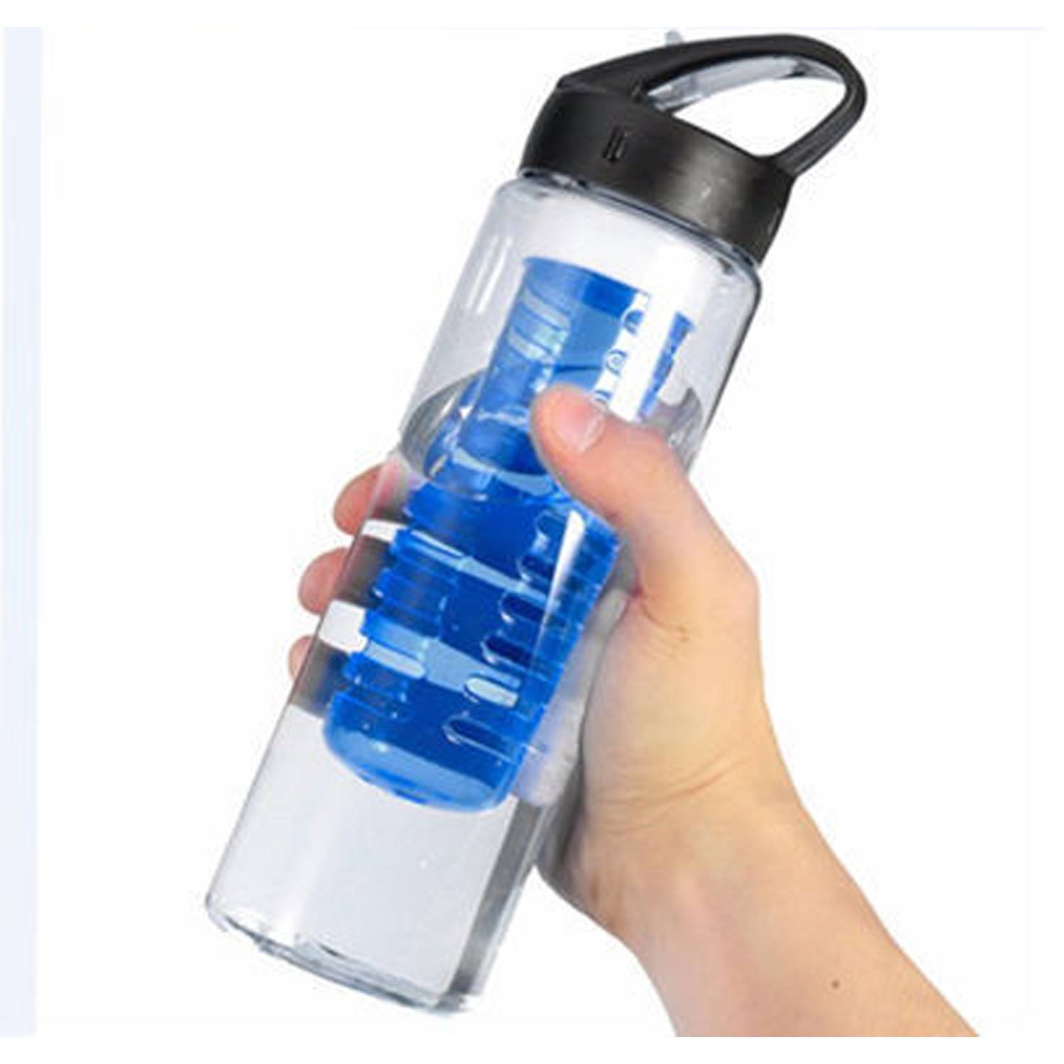 27oz Portable Sports Plastic Fruit Infusion Water Bottle 3