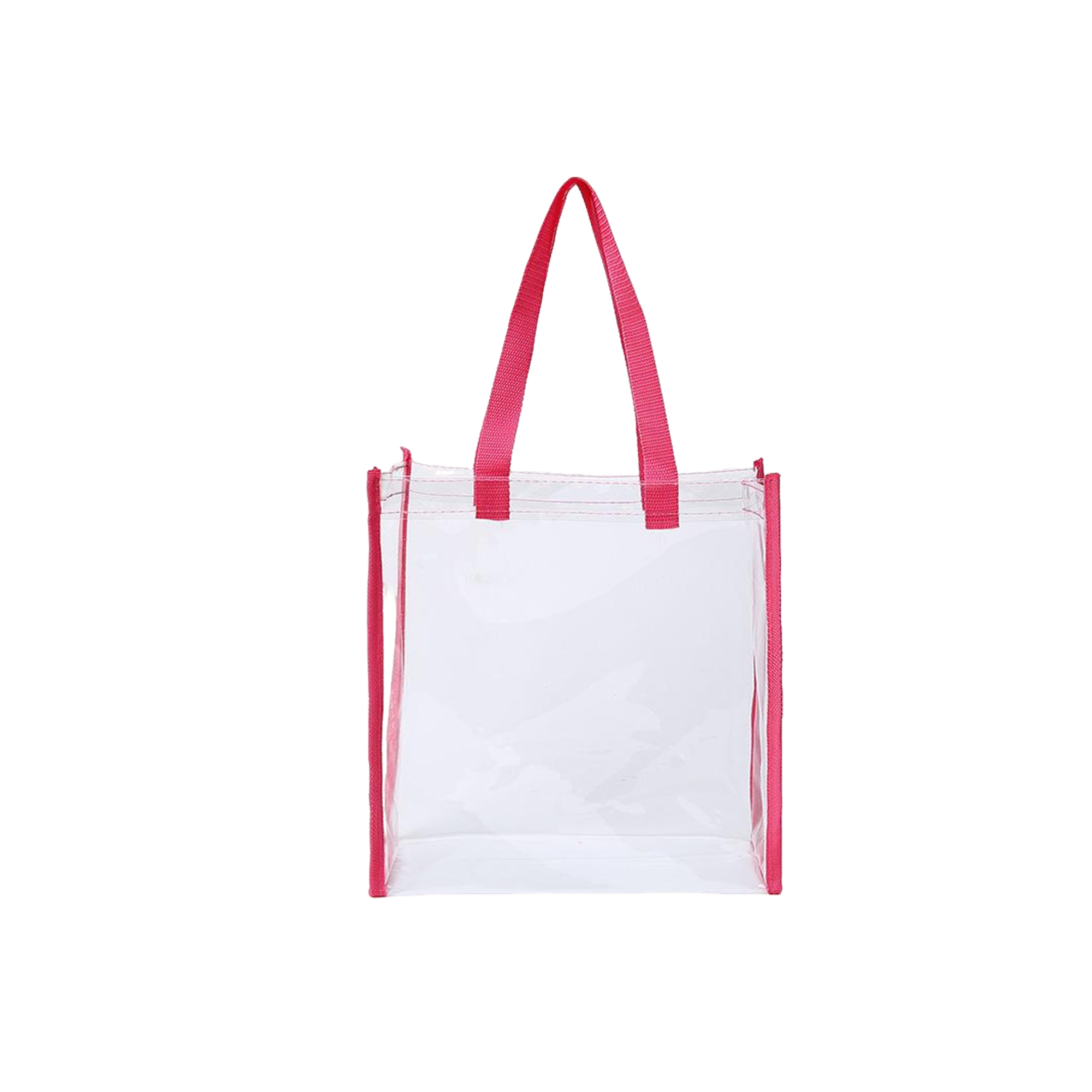 Clear PVC Stadium Tote Bag With Long Handles 9