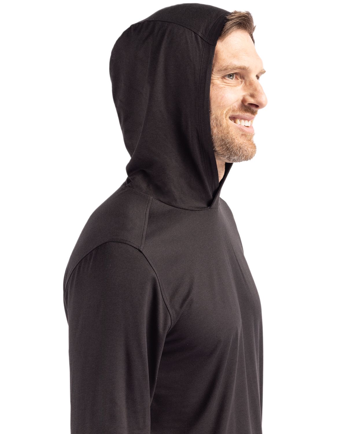 Cutter & Buck Coastline Recycled Double Peached Mens Hooded Pullover 74