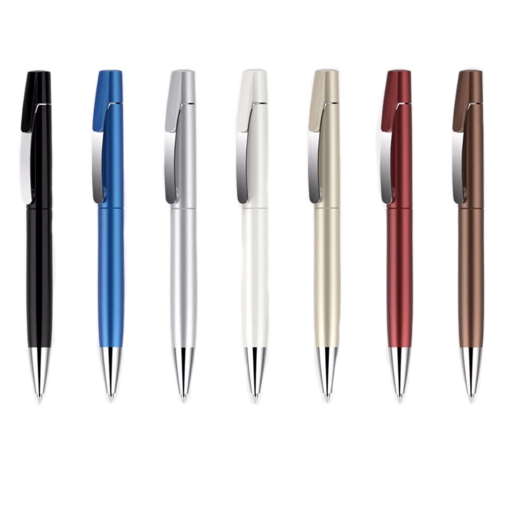 Metal Clip Plastic Pen 2