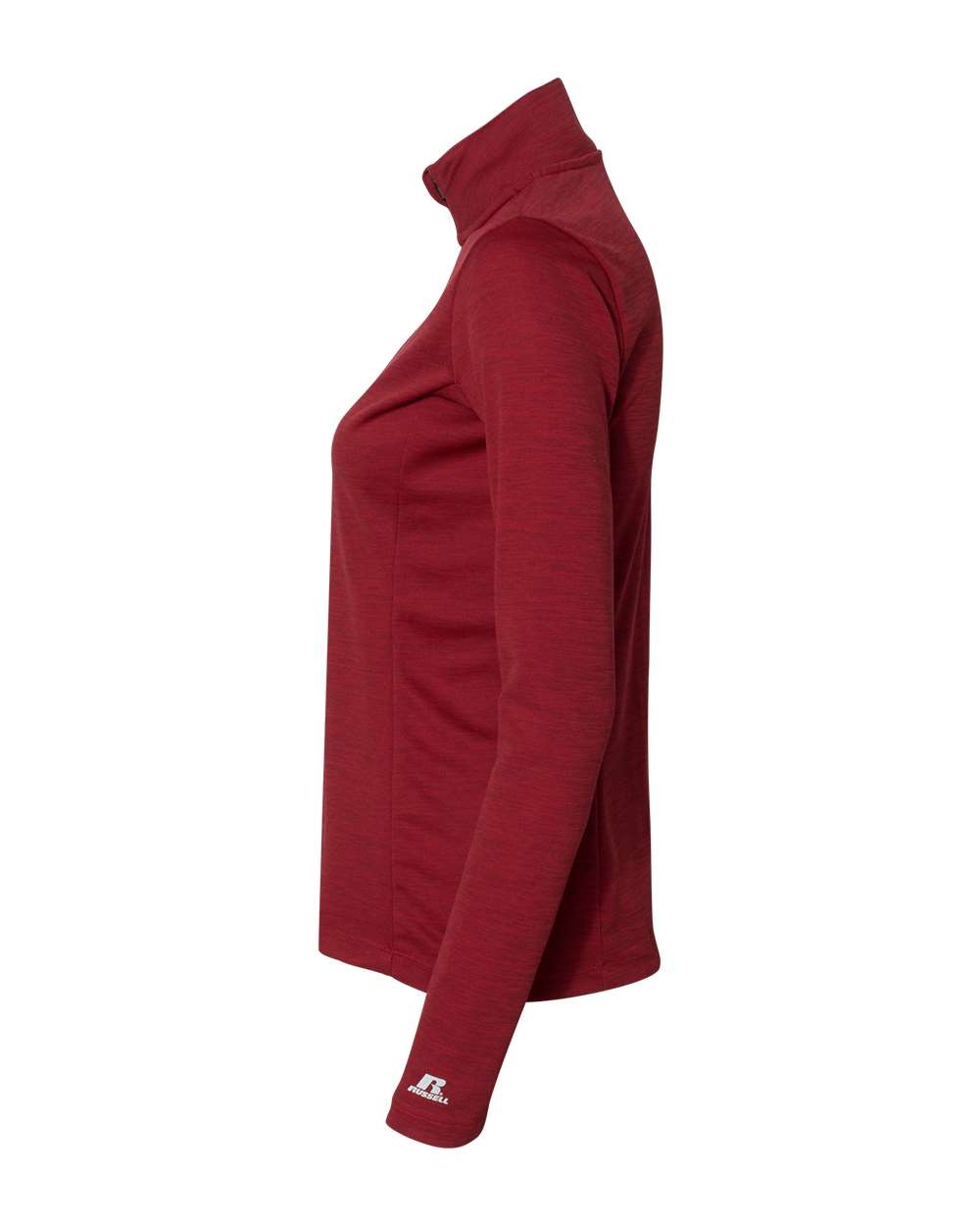 Women's Striated Quarter-Zip Pullover - QZ7EAX 36