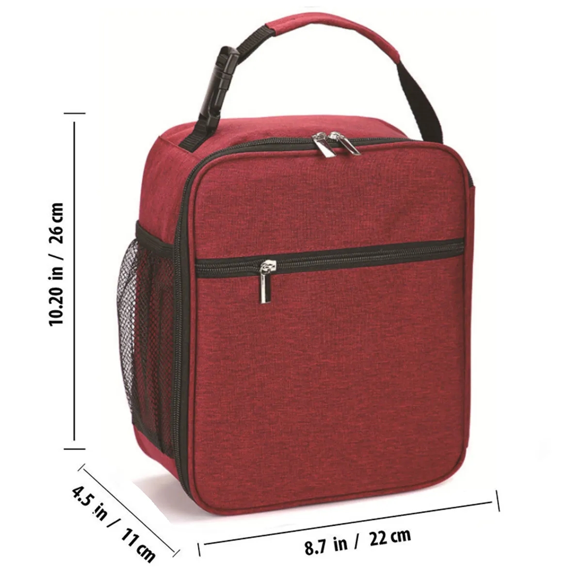 6L Reusable Insulated Cooler Lunch Box Bag 4
