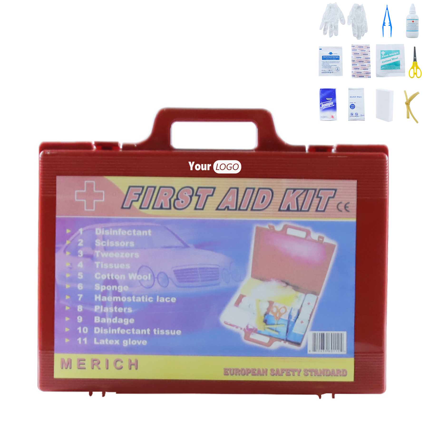 Portable Emergency First Aid Kit 1