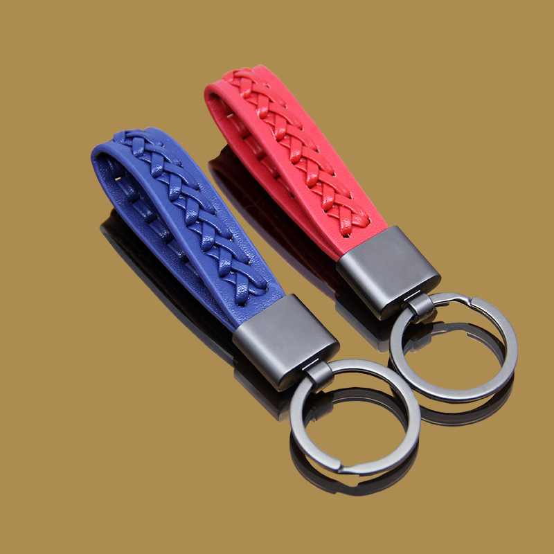 Braided Leather Key Chain 4