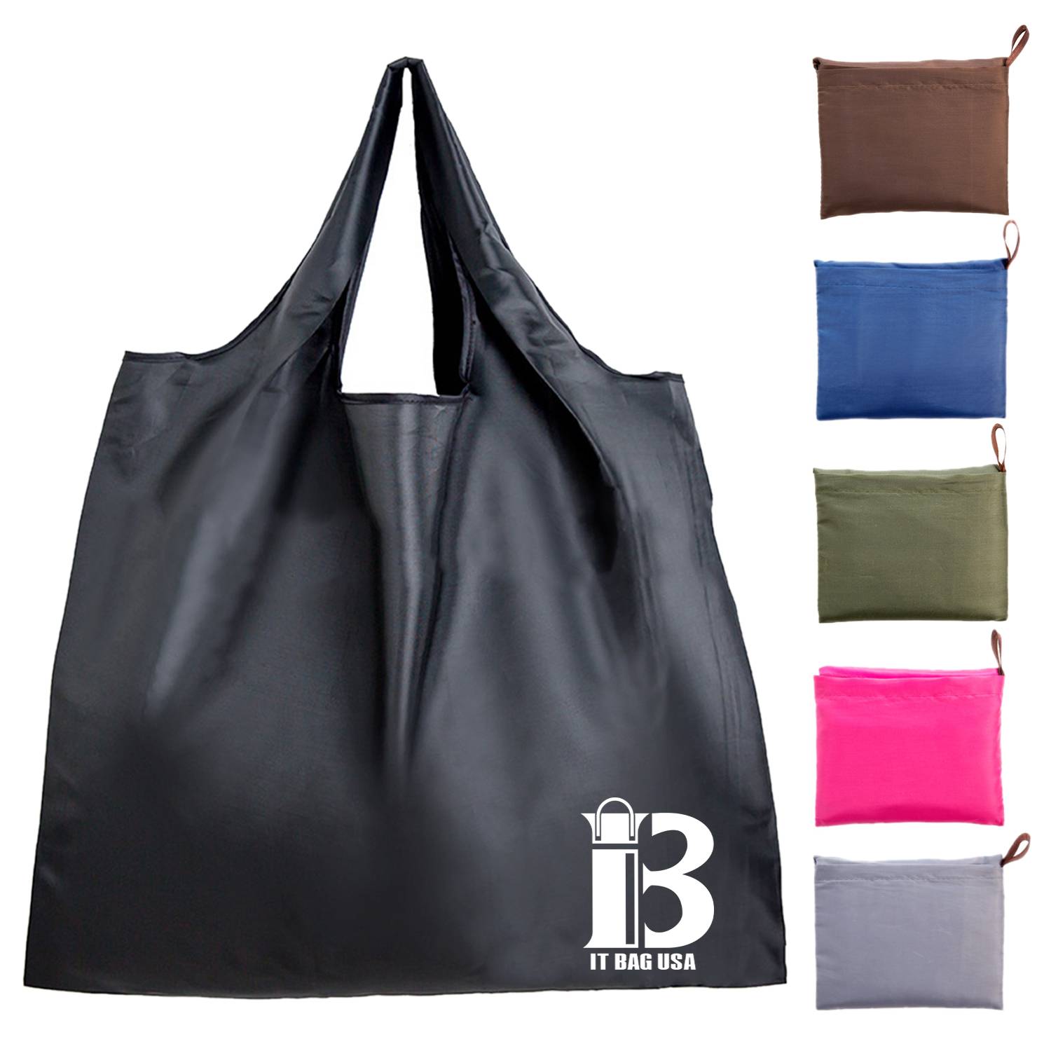 Shopping Pocket Tote Bags, custom tote bag with logo imprint 4