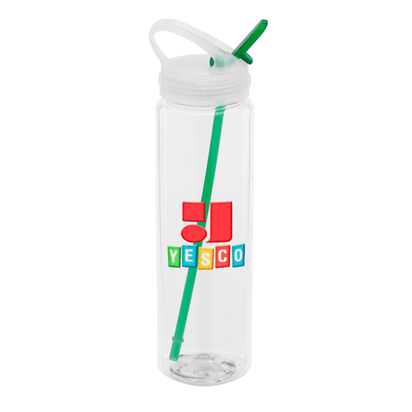 Water Bottle with Flip Up Spout  - 32 Oz. 2