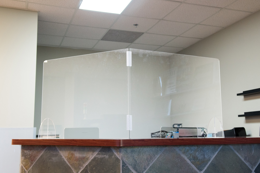 TopLine L Shaped Counter Shield B