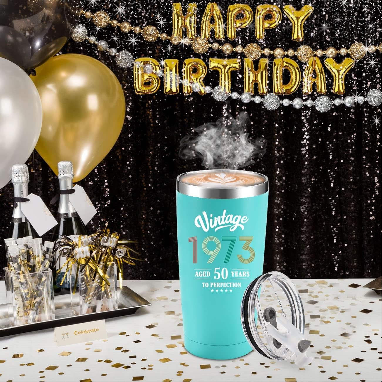 Insulated Travel Tumblers 20 Oz Stainless Steel Tumbler Cup with Lid and Straw Powder Coffee Mug 4