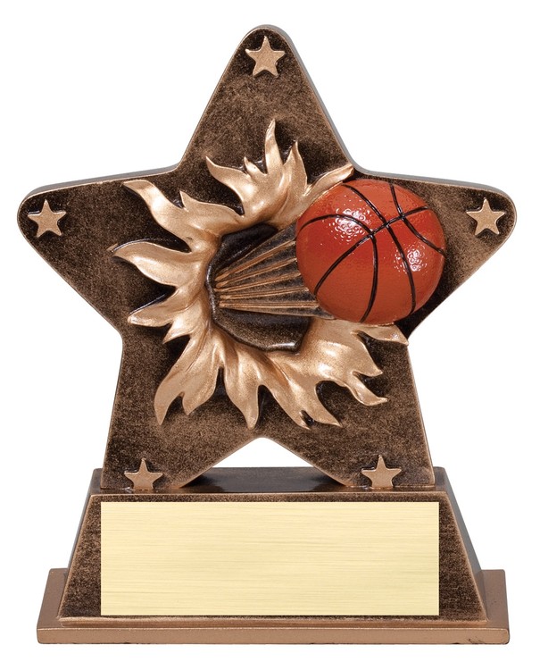 Basketball Starburst Award 2