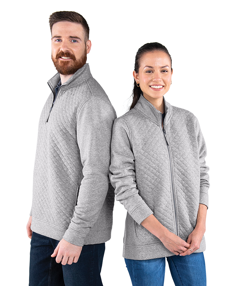 Men's Franconia Quilted Pullover, custom hoodie or sweatshirt with logo imprint 15