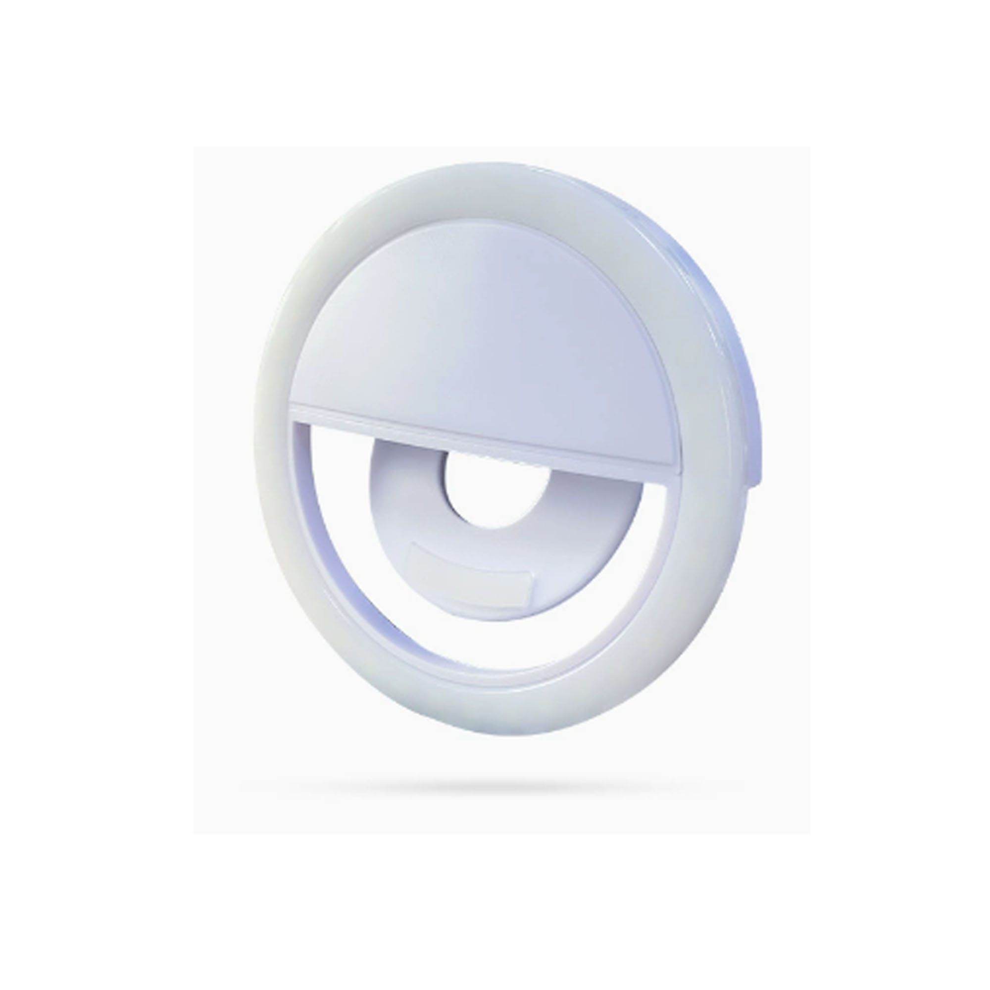 Selfie Round Led Ring Fill Light Recharging W/ Clip 3