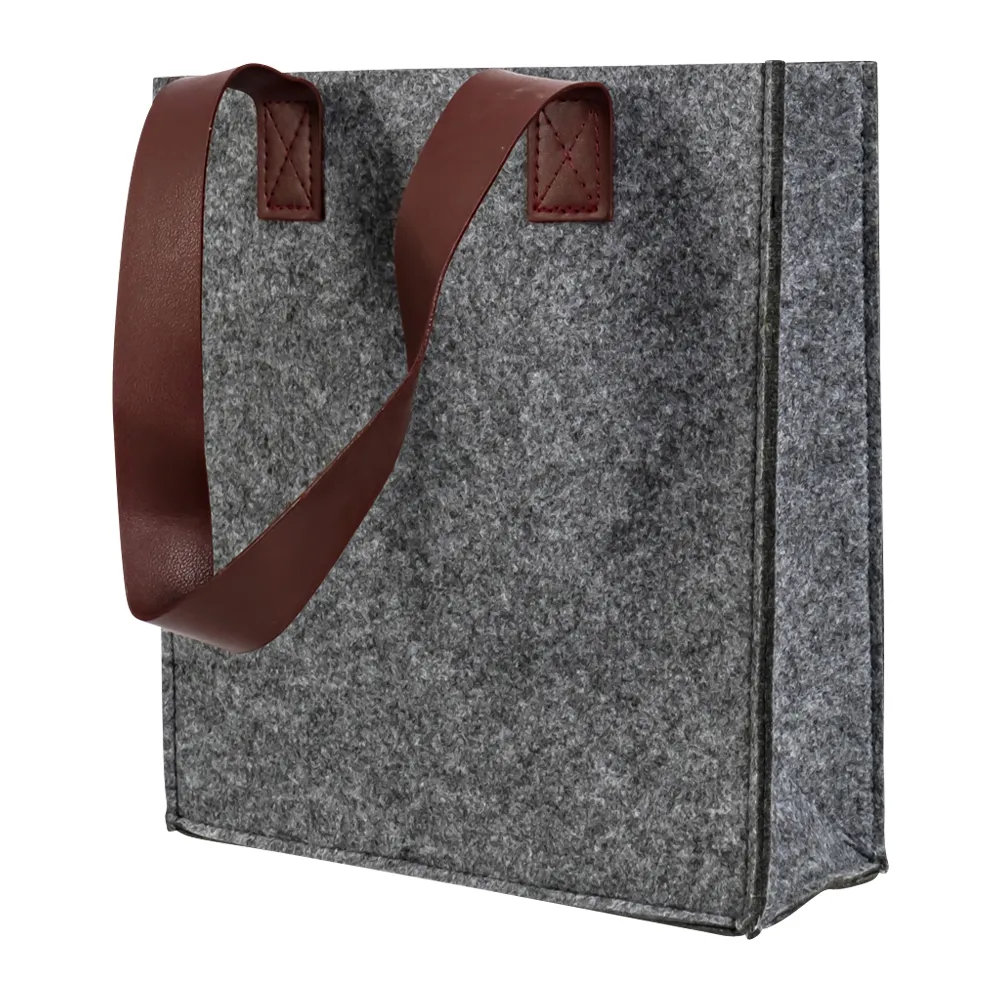3-Bottle Felt Wine Tote 14