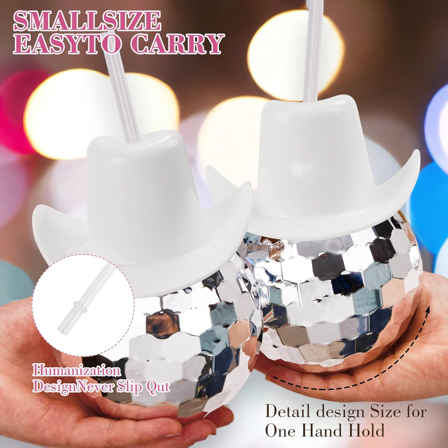 20 Oz Party Decorations Disco Ball Cup 7
