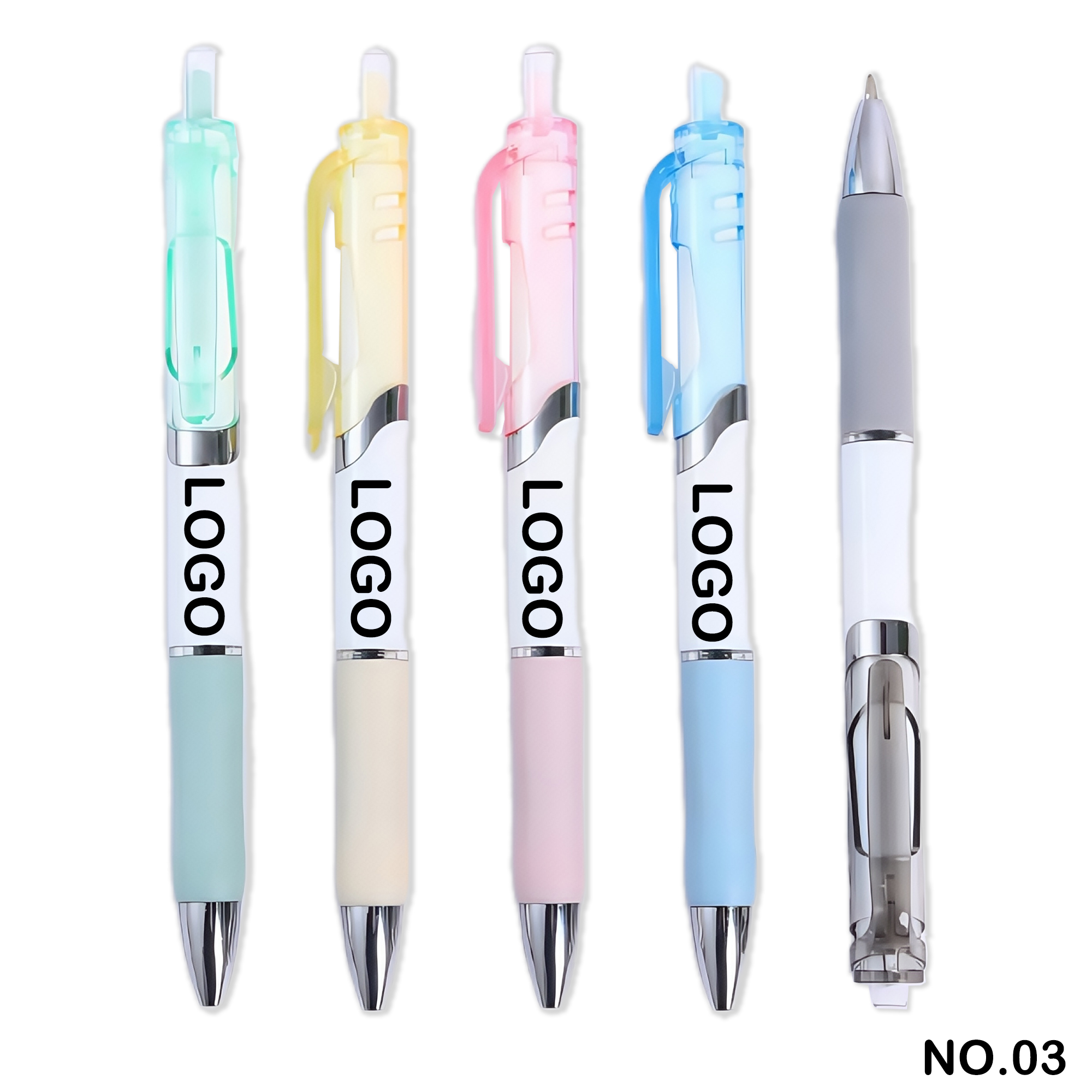 Push-button anti-fatigue ballpoint pen 1