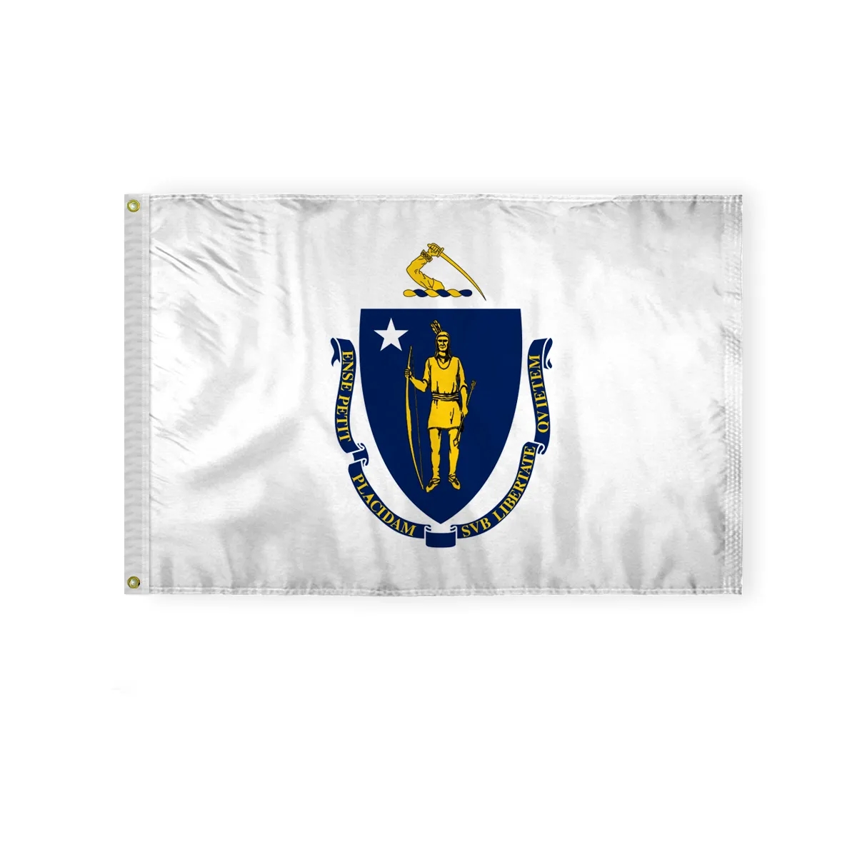 12"x18" to 8'x12' Massachusetts Nylon Flags 6