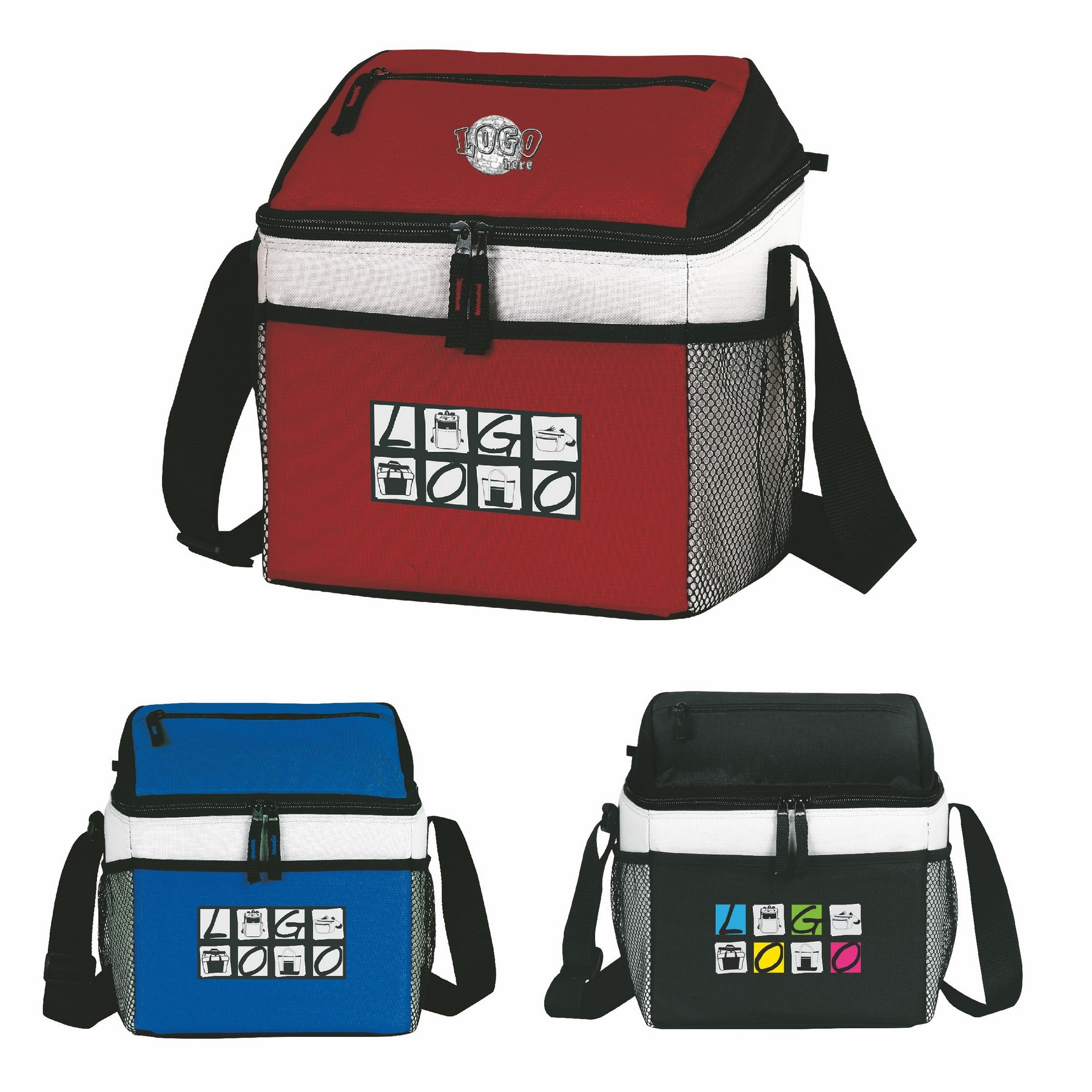 8 Can Dual Compartment Cooler Bag 2