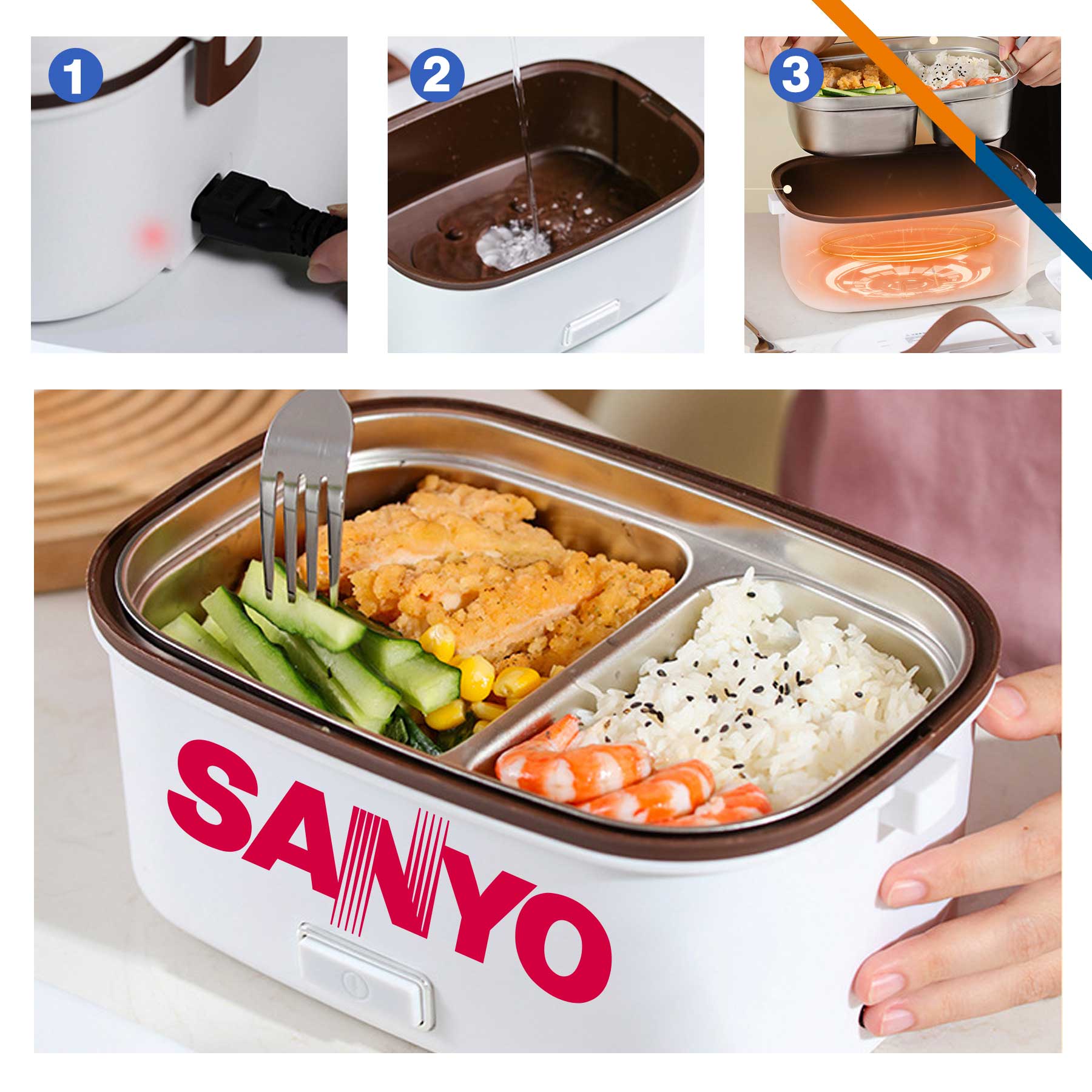 Domthy Electric Lunch Box 4