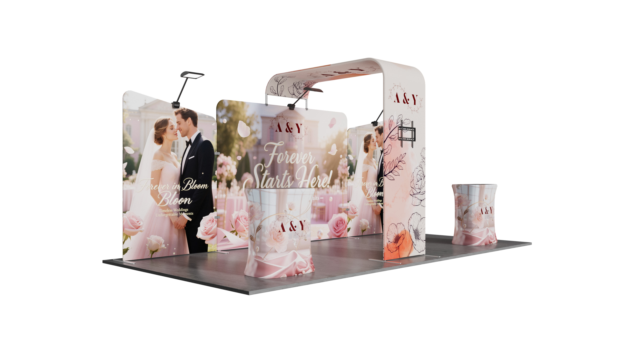 10'x20' Tradeshow Booth Kit - F Kit 5