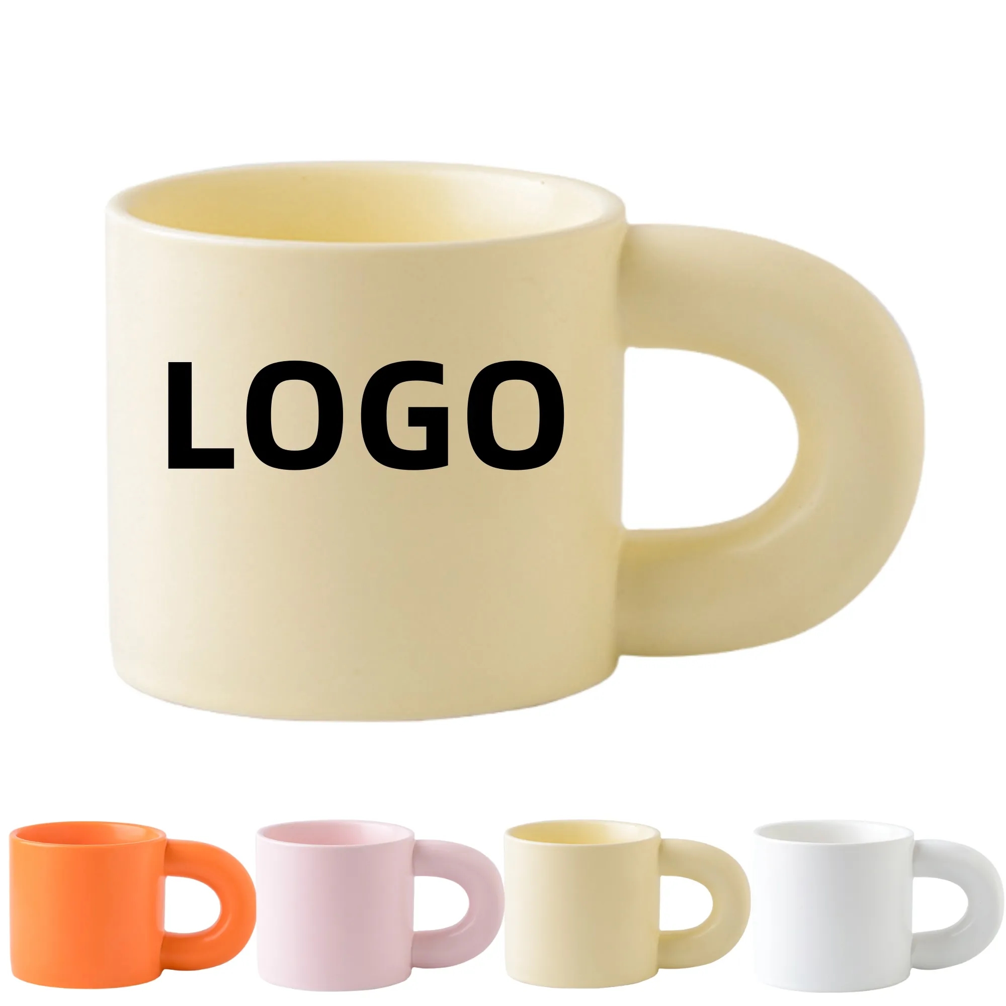 11 Oz Classic Campfire Ceramic Coffee Mug Handle Cup 1