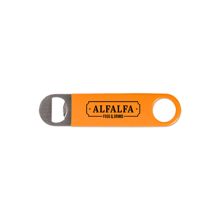 Vinyl Wrapped Paddle Style Bottle Opener 2