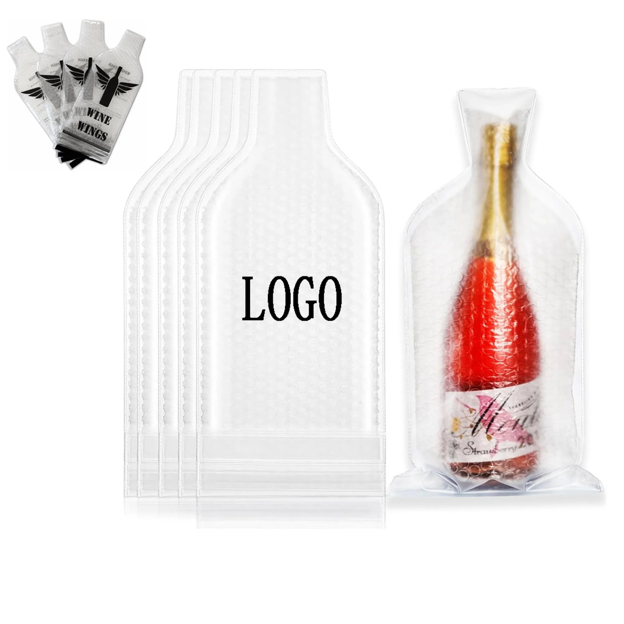Wine Protector PVC Bubble Bag 1